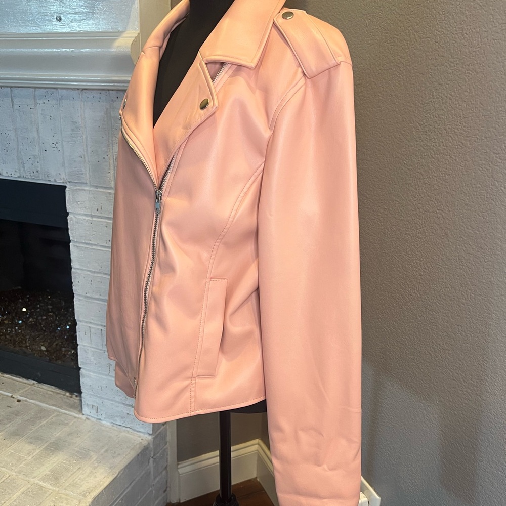 INC Vegan Motto Pink XL Jacket - Picture 7 of 7